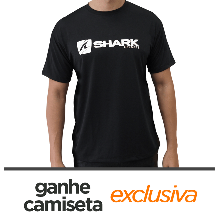 Foto da camiseta Shark-RS1. Descrição: ganhe camiseta exclusiva.