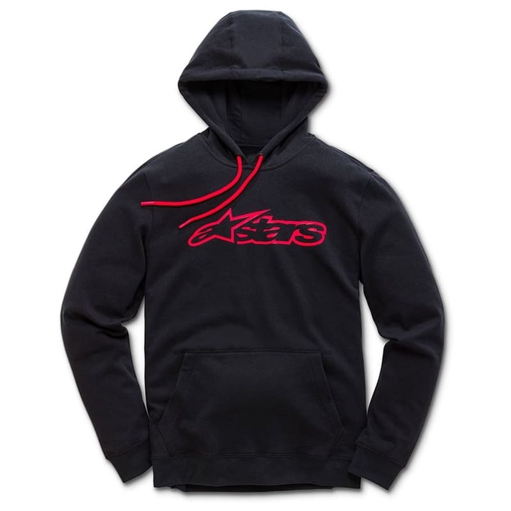 red and black brandy moletom com capuz