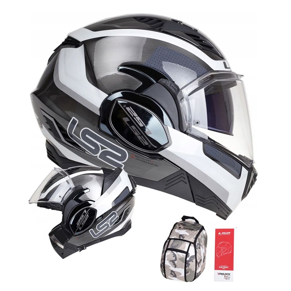 CAPACETE LS2 VALIANT II FF900 ORBIT - RS1
